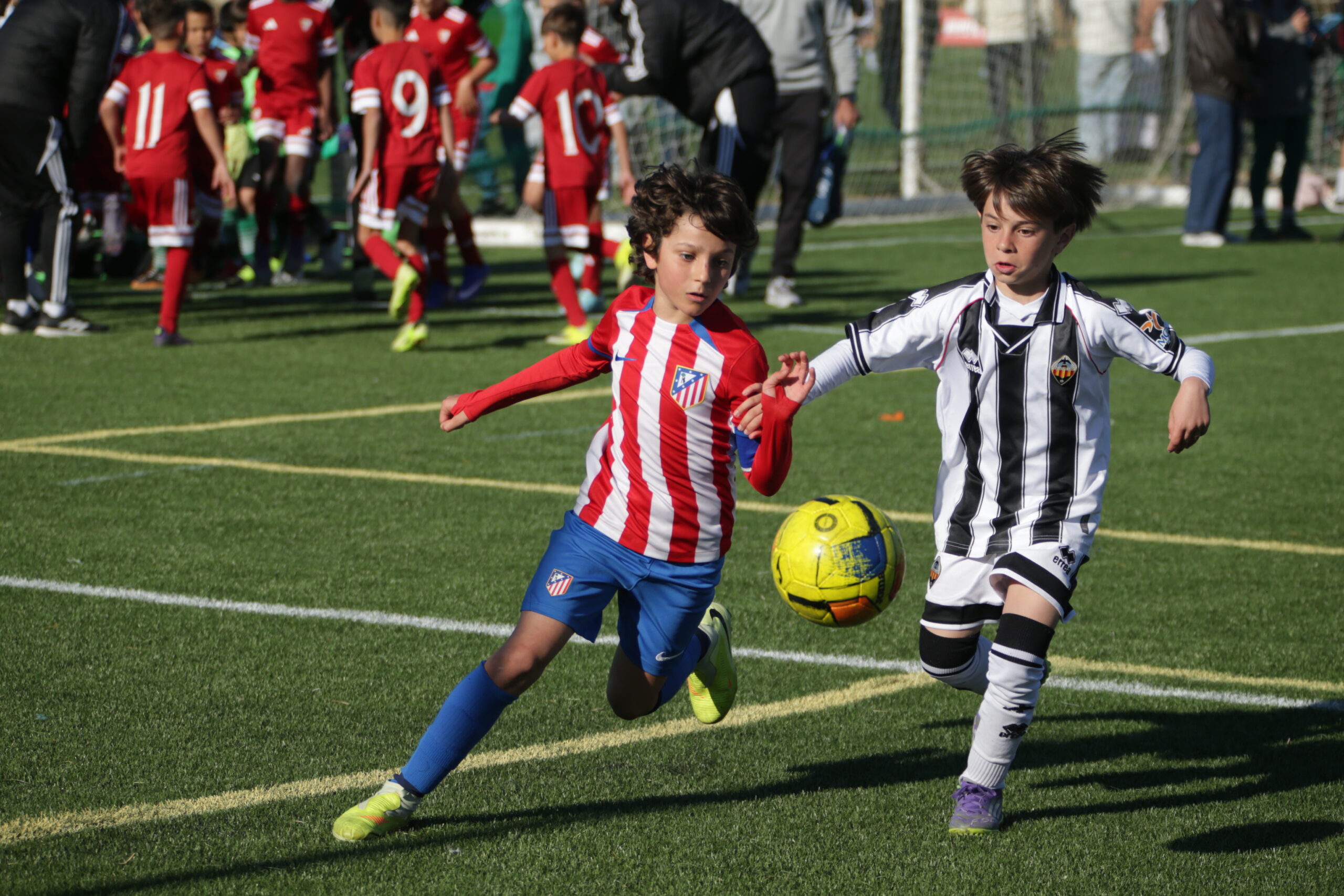 Atlético de Madrid contra CD Castellón en el Costa Girona Cup