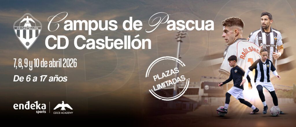 El Campus de Pascua del CD Castellón vuelve a abrir sus puertas en Semana Santa.