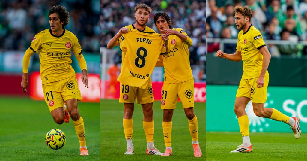 El Girona FC sumó un punto frente al Betis en LaLiga EA Sports.