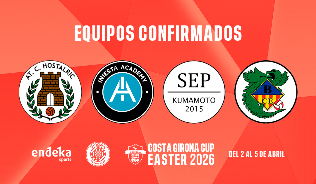 Nuevos equipos confirmados para la Costa Girona Cup Easter.