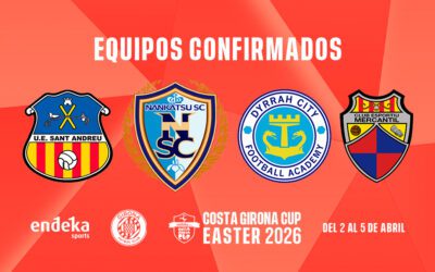 Costa Girona Cup Easter 2026: cuatro equipos de prestigio elevan el nivel del torneo