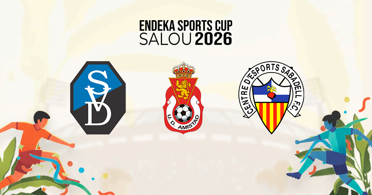 SV Donau, UD Amistad y CE Sabadell, confirmados para el torneo de fútbol en carnaval Endeka Sports Cup Salou 2026.