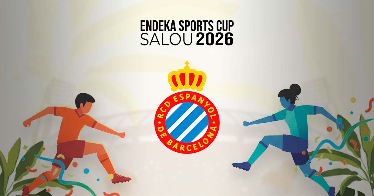 El RCD Espanyol, confirmado como participante del torneo de fútbol Endeka Sports Cup Salou 2026.