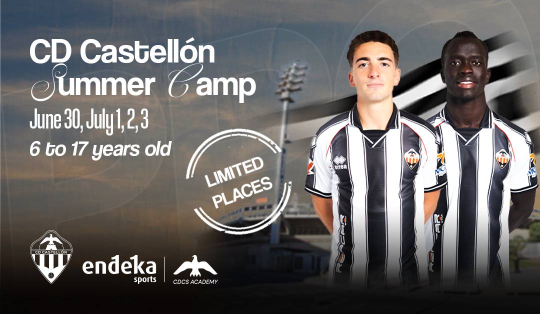 CD Castellón first-team players invite young footballers to join the Summer Camp 2026