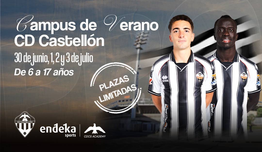 Los jugadores del CD Castellón animan a apuntarse al Campus de Verano 2026