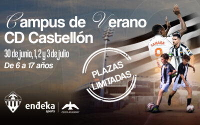 Abiertas las inscripciones del Campus de Verano CD Castellón 2026
