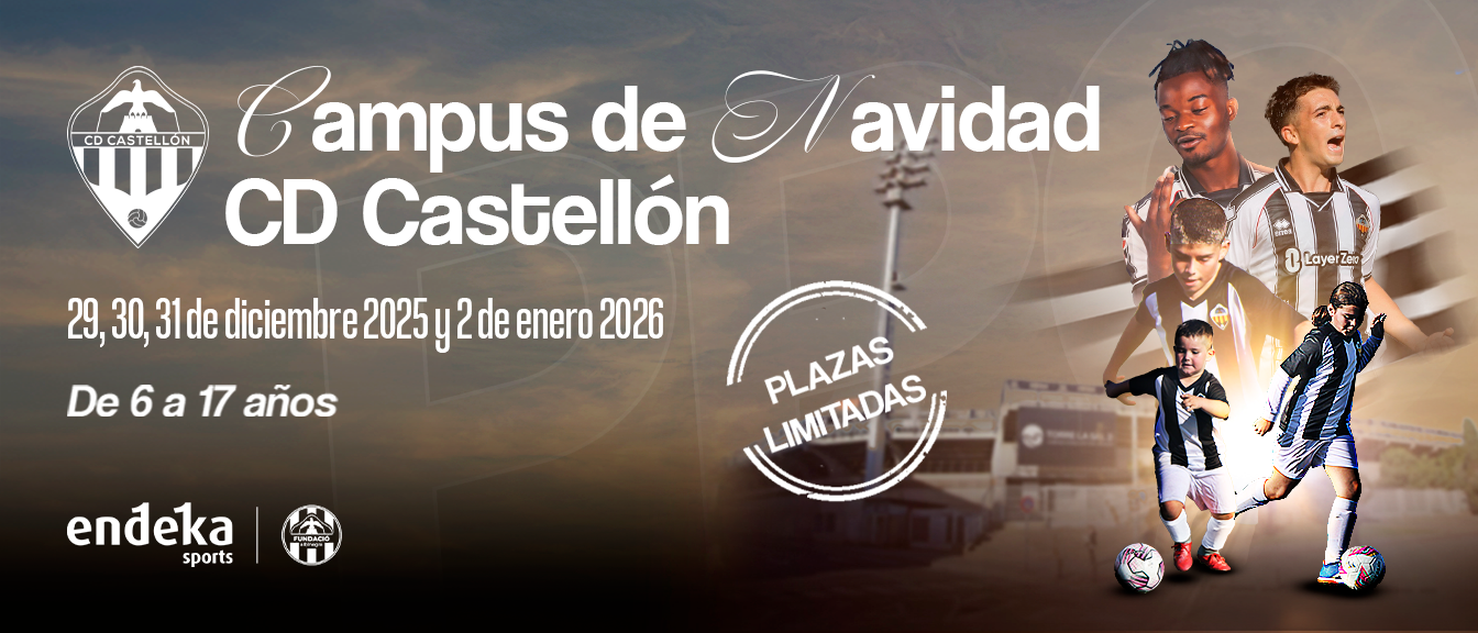 CAMPUS_MARCADOR Campus de Fútbol de Navidad en Castellón | CD Castellón