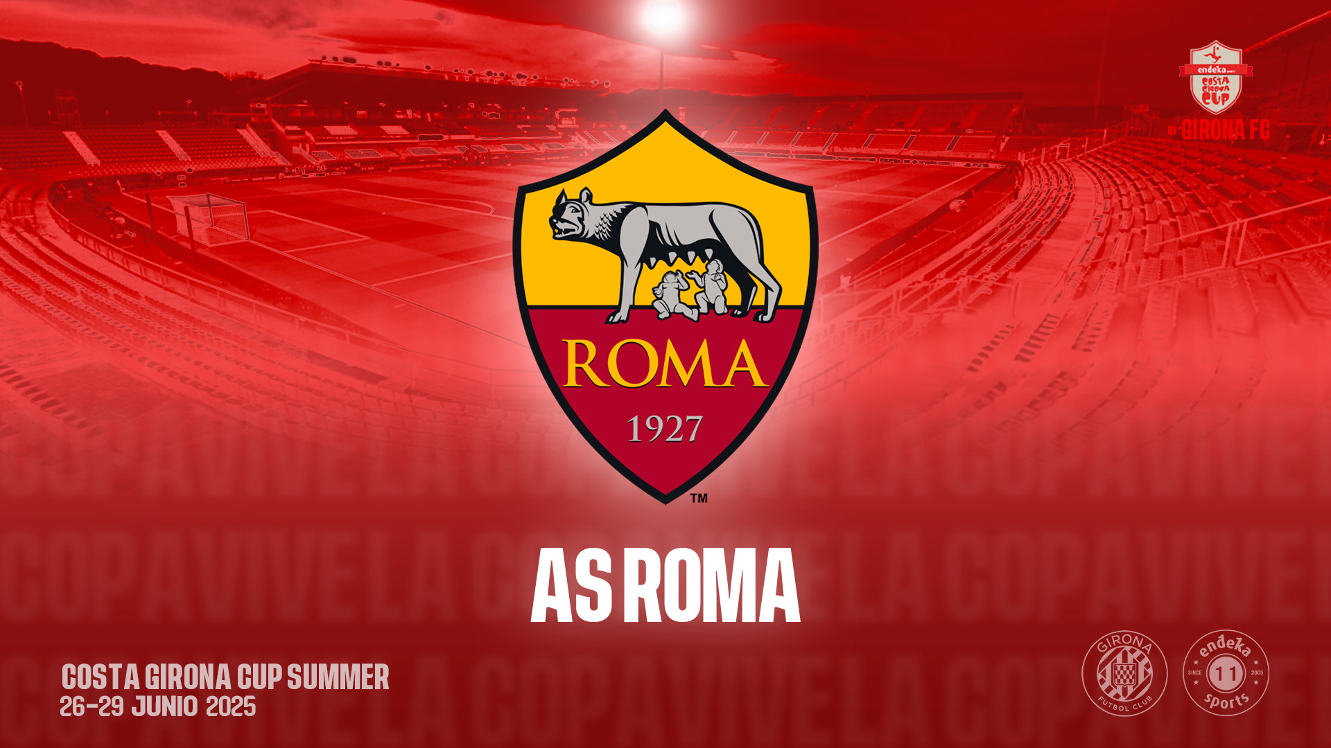 as-roma-torneo-futbol-verano-costa-girona-cup-2025 La AS Roma jugará el torneo de fútbol de verano Costa Girona Cup Summer 2025.