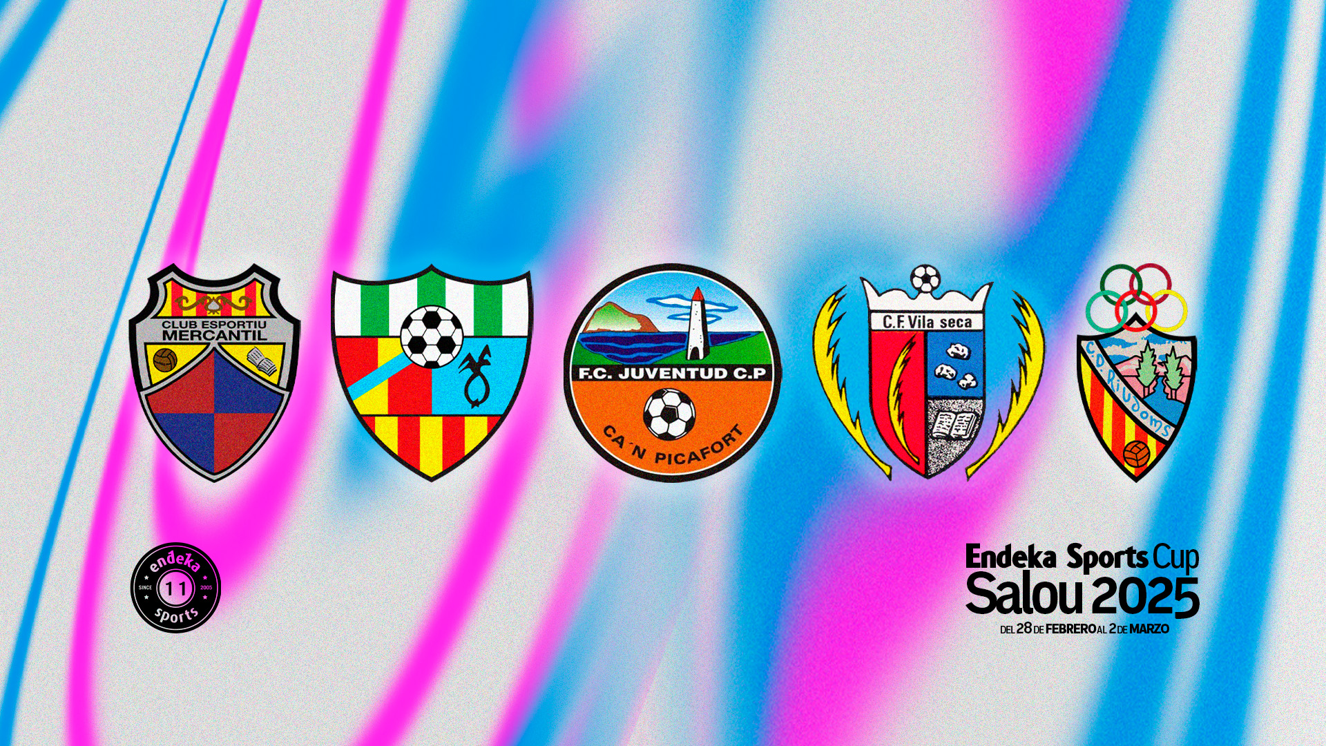 equipos-confirmados-torneo-futbol-carnaval-2025 Más equipos confirmados para el torneo de fútbol base y femenino de carnaval Endeka Sports Cup Salou 2025.