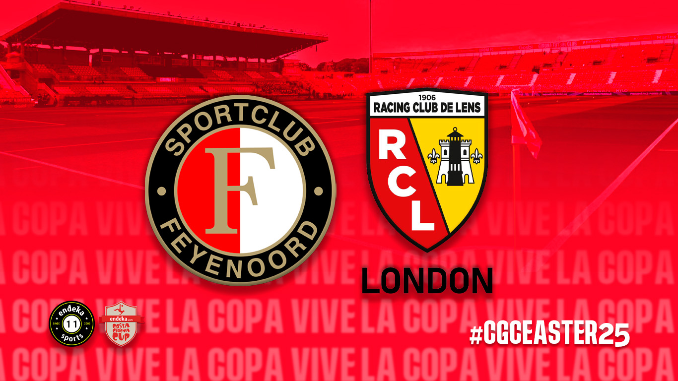 feyenoord-lens-confirmados-torneo-futbol-base-semana-santa Feyenoord y RC Lens London jugarán en el Costa Girona Cup Easter 2025 de semana santa.